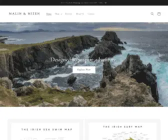 Malinandmizen.com(Malin & Mizen) Screenshot