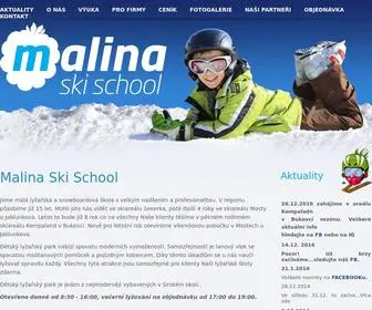 Malinaski.cz(Nás) Screenshot