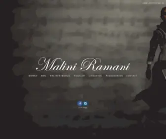Maliniramani.com(Malini Ramani) Screenshot