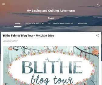 Malinisquilts.com(My Sewing and Quilting Adventures) Screenshot