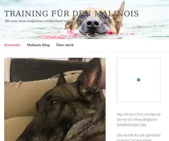 Malinois-Erziehen.de(Malinois erziehen) Screenshot