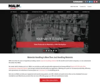 Malinusa.com(Malin Home) Screenshot