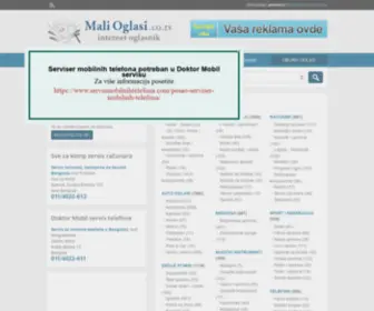 Malioglasi.co.rs(Internet oglasi) Screenshot