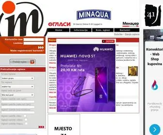 Malioglasi.com(Menadzer Kompanija d.o.o) Screenshot