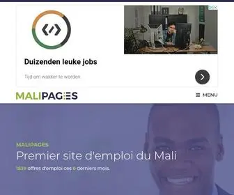 Malipages.com(Offres d'Emploi) Screenshot