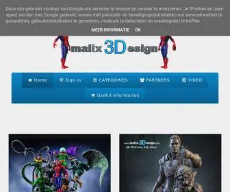 Malix3Design.com(/ SANIX) Screenshot