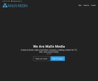 Malixmedia.com(Malix Media) Screenshot