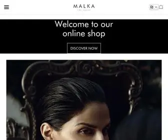 Malkajewelry.com(Jewelery store in Tel Aviv) Screenshot