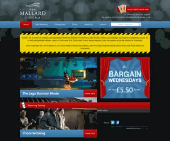 Mallardcinema.co.uk(The Mallard Cinema) Screenshot