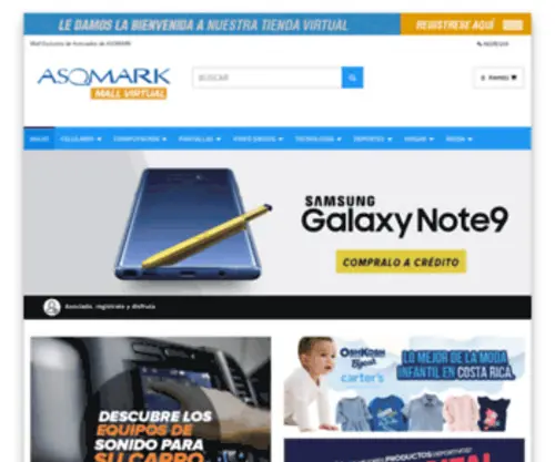 Mallasomark.com(Mall Asomark) Screenshot