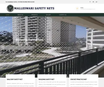 Malleswarisafetynetshyderabad.com(Malleswari Safety Nets in Hyderabad) Screenshot