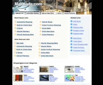 Mallkade.com(The Leading Mall Kade Site on the Net) Screenshot