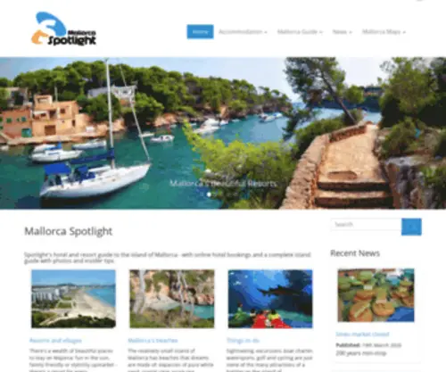 Mallorca-Spotlight.com(Mallorca Spotlight) Screenshot