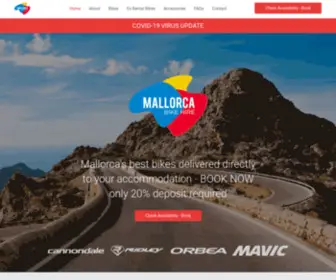 Mallorcabikehire.com(Mallorca Bike Hire) Screenshot