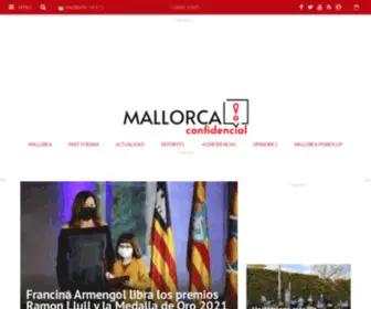 Mallorcaconfidencial.com(Mallorca Confidencial) Screenshot