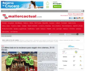 Mallorcactual.com(Mallorca) Screenshot