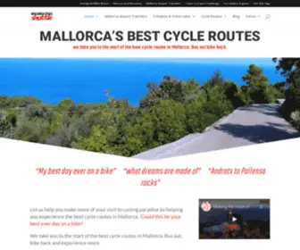 Mallorcacycleshuttle.co.uk(Mallorca Cycle Shuttle) Screenshot