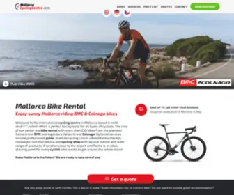 Mallorcacyclingcenter.com(Mallorca Bike Rental) Screenshot