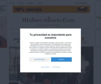 Mallorcadiario.com(Noticias de Mallorca I El digital de referencia) Screenshot