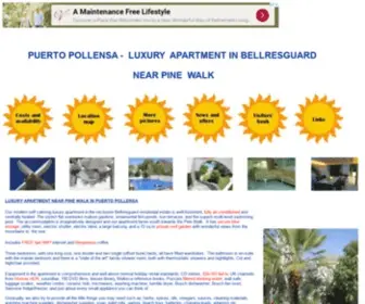 Mallorcadirect.net(Puerto Pollensa apartment in Bellresguard) Screenshot