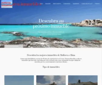 Mallorcainmuebles.com(Inmobiliaria en Mallorca e Ibiza) Screenshot