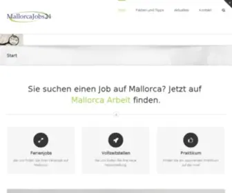 Mallorcajobs24.com(Jobbörse) Screenshot