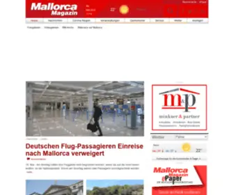 Mallorcamagazin.net(Mallorca Magazin online) Screenshot