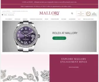 Mallory-Jewellers.com(Mallory Jewellers) Screenshot