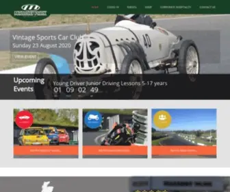 Malloryparkcircuit.com(Site is undergoing maintenance) Screenshot