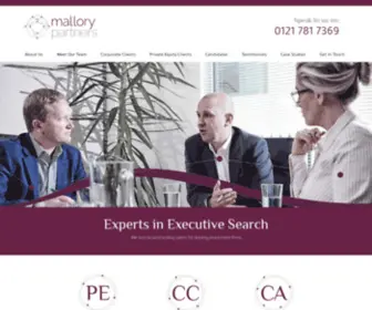 Mallorypartners.com(Mallory Partners) Screenshot