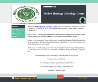 Mallowheritagecentre.com(Mallowheritagecentre) Screenshot