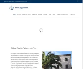 Mallozzifiaschiavvocati.it(Mallozzi Fiaschi & Partners) Screenshot