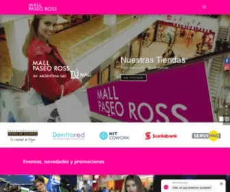 Mallpaseoross.cl(Mall Paseo Ross) Screenshot