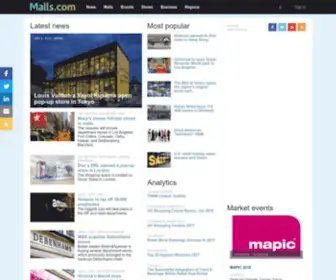 Malls.com(Shopping malls) Screenshot