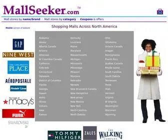 Mallseeker.com(Malls in North America) Screenshot