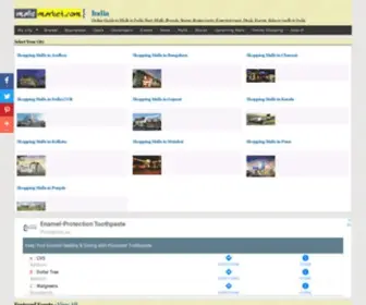 Mallsmarket.com(Shopping Malls in India) Screenshot