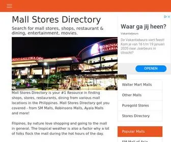 Mallstoresdirectory.com(Mall Stores Directory) Screenshot