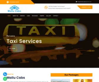 Mallucabscochin.com(Cab Service) Screenshot