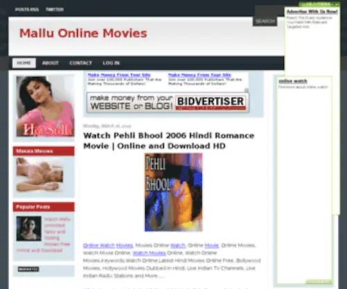 Malluclassiconline4You.blogspot.com(Mallu Online Movies) Screenshot