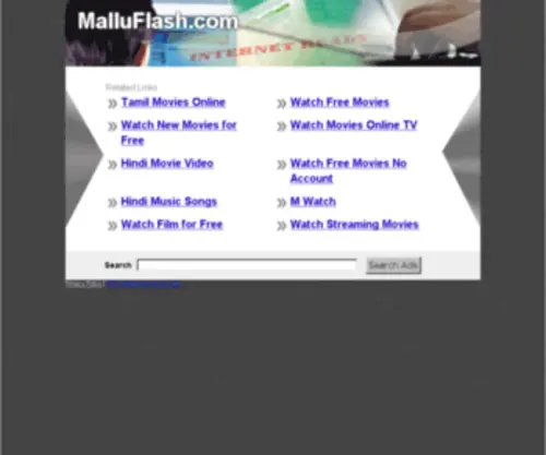 Malluflash.com(The Leading Mallu Flash Site on the Net) Screenshot