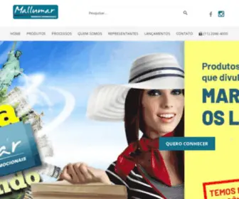 Mallumar.com.br(Produtos Promocionais) Screenshot