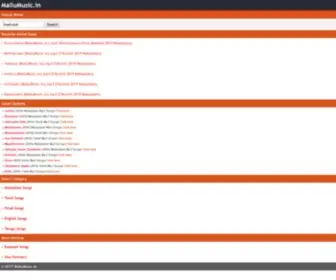 Mallumusic.in(Free malayalam songs download mp3) Screenshot
