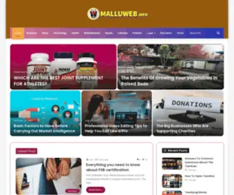 Malluweb.info(Mallu Web) Screenshot