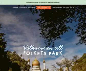 Malmofolketspark.se(Malmö) Screenshot