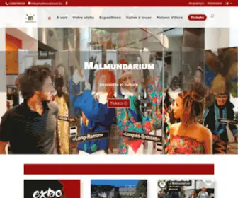 Malmundarium.be(Malmundarium, espace touristique culturel de Malmedy) Screenshot