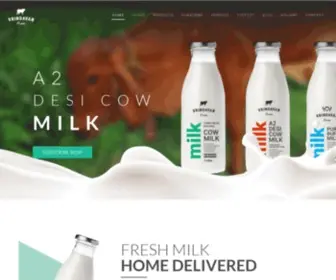 Malnadmilk.com(Vrindavan Farms) Screenshot