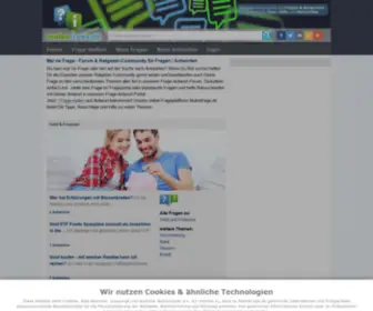 Malnefrage.de(Frage stellen im Frage) Screenshot