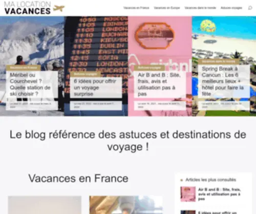Malocationvacances.fr(Ma Location Vacances) Screenshot