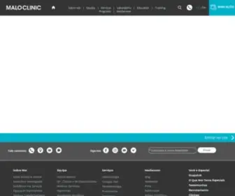 Maloclinics.com(MALO CLINIC) Screenshot