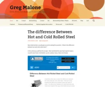 Malonegreg.com(Greg Malone) Screenshot